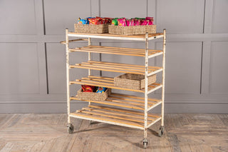 1940s Vintage Bakers Rack Shelving Unit