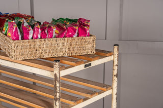 1940s Vintage Bakers Rack Shelving Unit