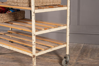 1940s Vintage Bakers Rack Shelving Unit