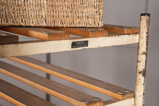 1940s Vintage Bakers Rack Shelving Unit
