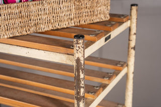 1940s Vintage Bakers Rack Shelving Unit