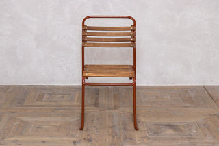 Vintage Cox Brown Stacking Chairs