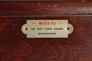 vintage factory clock