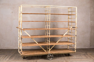 vintage clothing rail