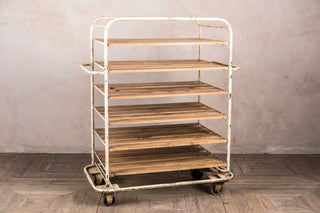 vintage clothing rail