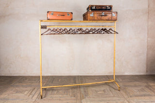 vintage clothing rail