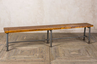 vintage dining bench