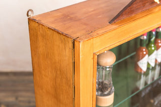 glass display cabinet