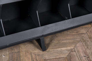 vintage display shelving