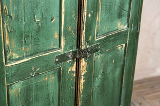 vintage distressed cupboard