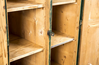 vintage distressed shoe locker