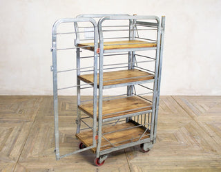 Vintage Industrial Shelving Unit