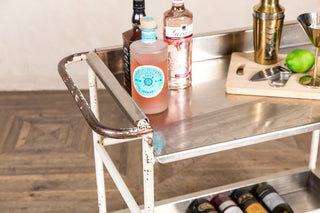 vintage drinks trolley