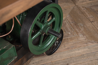 vintage engine table
