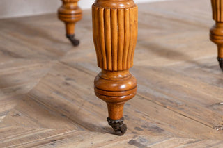 Victorian Farmhouse Vintage Pine Extending Table