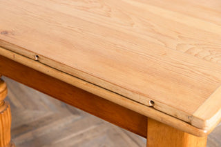 Victorian Farmhouse Vintage Pine Extending Table