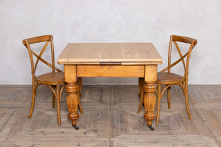 Victorian Farmhouse Vintage Pine Extending Table