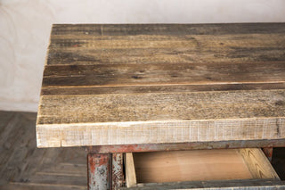 vintage factory sideboard