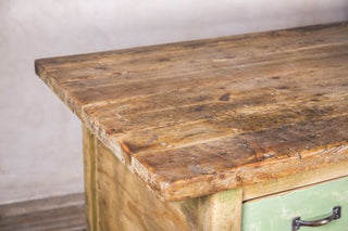 vintage factory sideboard