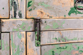 vintage factory workbench