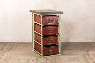 vintage filing cabinet