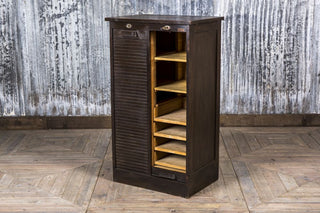 vintage filing shelves