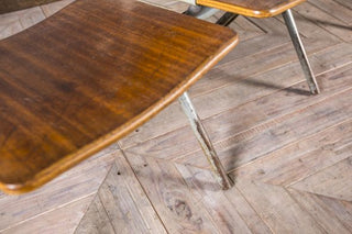 vintage folding bench