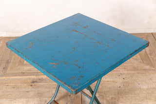 vintage folding cafe table