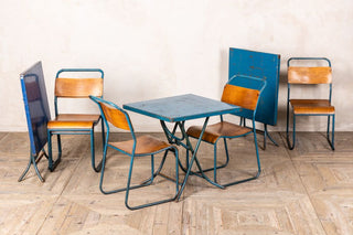 vintage folding table set