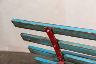 vintage garden bench