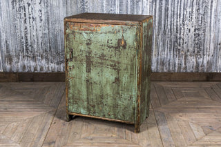 vintage green cabinet