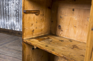vintage grey cupboard