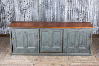 vintage grey sideboard