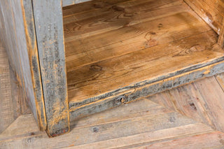 vintage grey sideboard