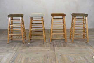 vintage gymnasium stools