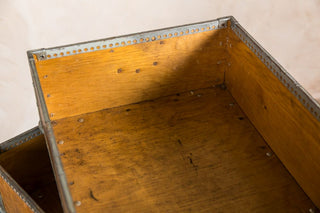 vintage industrial boxes