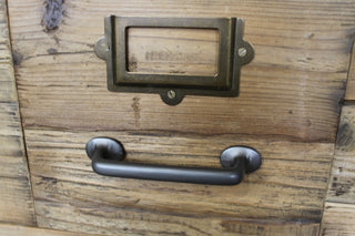 vintage industrial cabinet