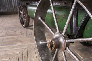 vintage industrial cart table
