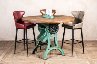 vintage industrial cutter table