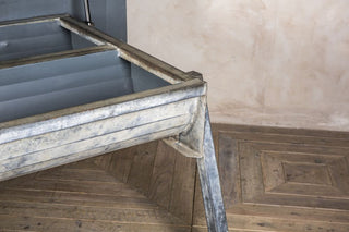 vintage industrial dining table