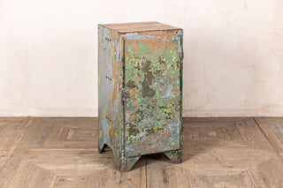 Vintage Industrial Narrow Metal Cupboards