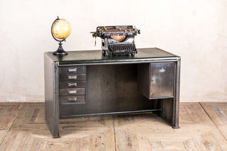 vintage industrial office desk