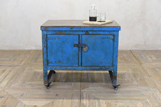 vintage industrial unit with padlock