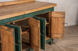 vintage kitchen island