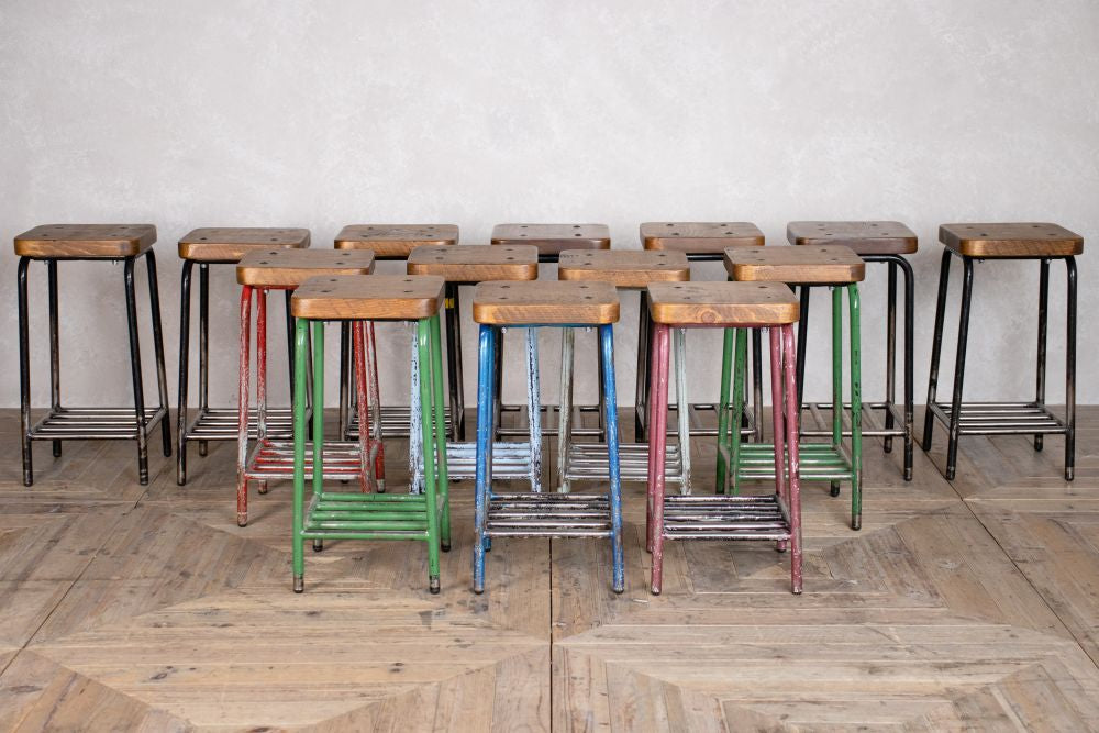 Vintage Lab Stool Range Peppermill Interiors - Main Image