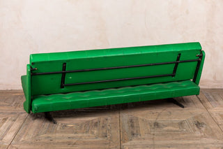 vintage lime green sofa bed