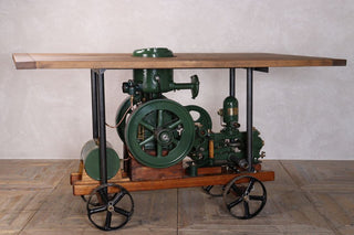 Vintage Lister Engine Bar Table