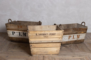 Vintage Log Crate Range