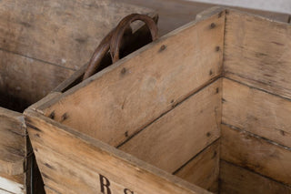Vintage Log Crate Range
