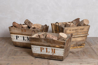 Vintage Log Crate Range